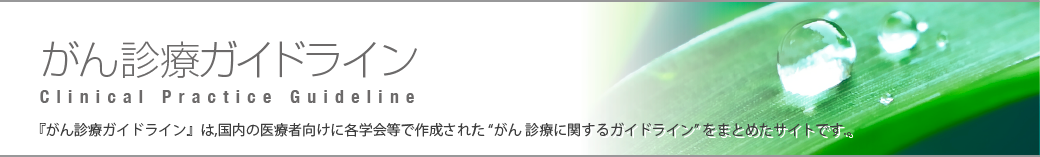 がん診療ガイドライン | 日本癌治療学会